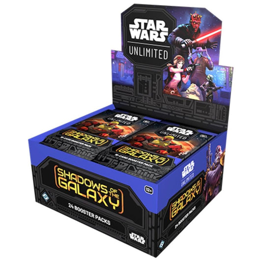 Star Wars: Unlimited - Shadows of the Galaxy Booster Box (Set 2) (Pre-Order) (7/12/24 Release)